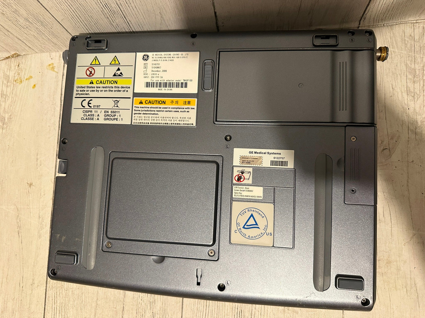 GE LOGIQ E Ultrasound 2006, Vascular, OBGYN, MSK #