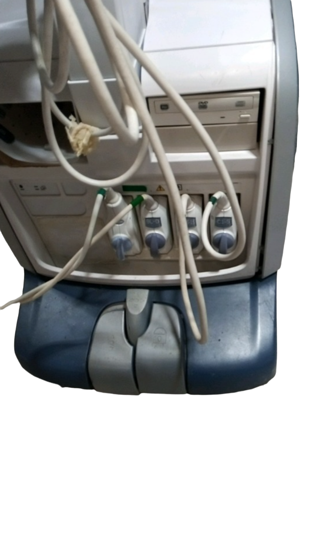 GE LOGIQ E9 ULTRASOUND MACHINE WITH 4 PROBES (S1-5, 9L-D, ML6-15,C1-5) 2009 #