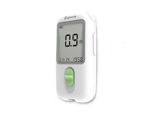 Blood glucose and lactate meter representing other IVD products for clinical laboratory workflows