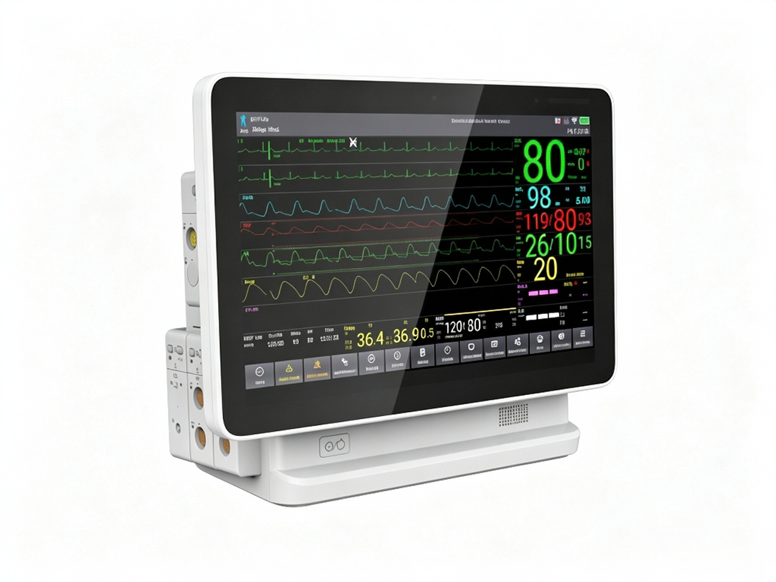 TS15 multiparameter patient monitor for hospital bedside monitoring