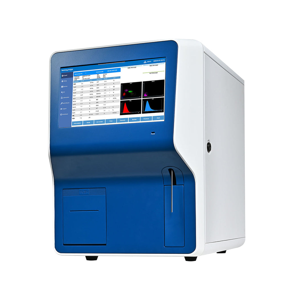 5 Diff CBC Blood Cell Counter Hematology Analyzer ...