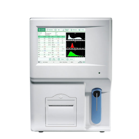 Hematology Analyzer Auto 3 Parts Blood Cell Counter #