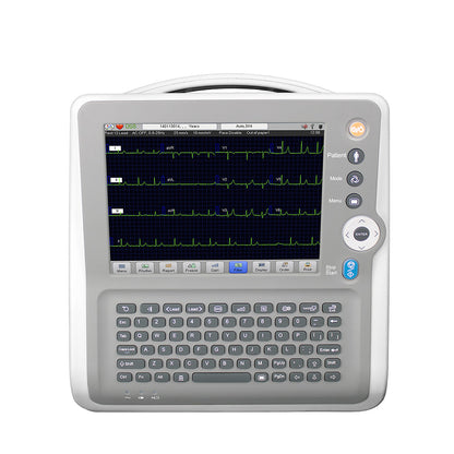 FDA 6 Channel ECG Digital ECG Machine Electrocardiogram #
