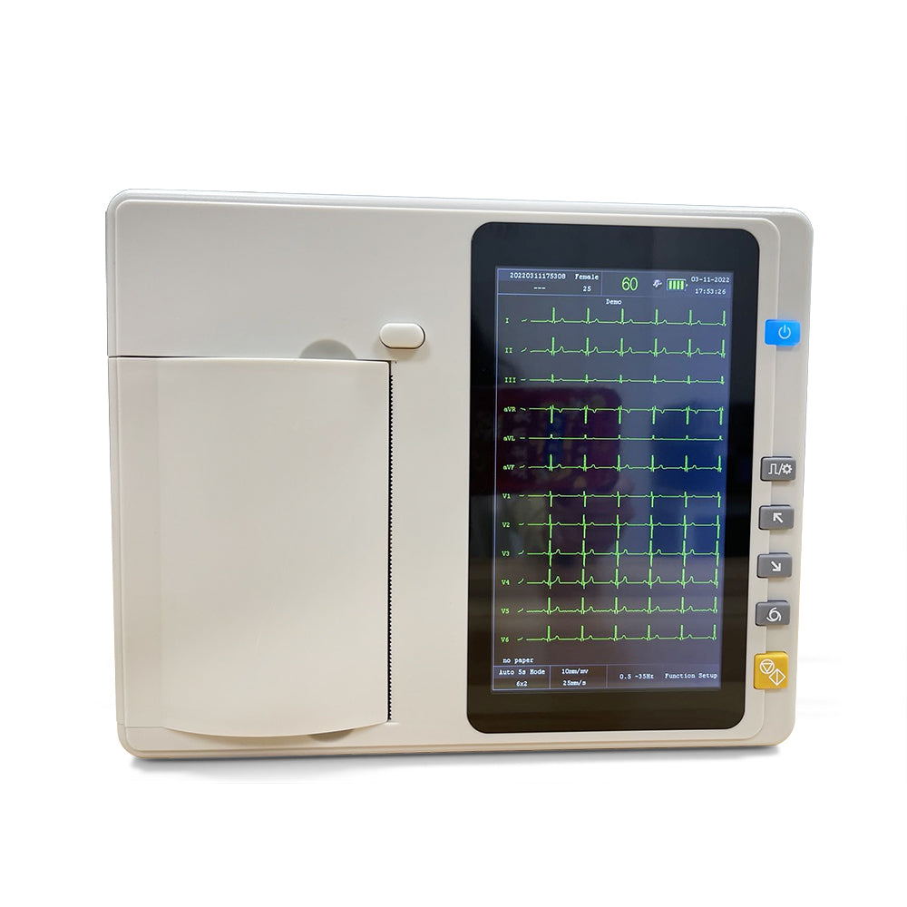 Electrocardiography ECG Device 6 Channel ECG Machine #