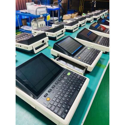 Digital Twelve Channel ECG Machine 12 Channels Leads EKG Machine #