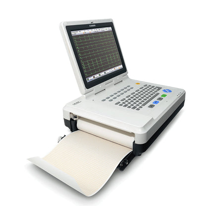Comen CM1200 ECG EKG Electrocardiography Device 12 Channel Electrocardiogram Machine #