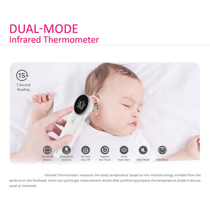 Dual Mode Forehead and Ear Thermometer #