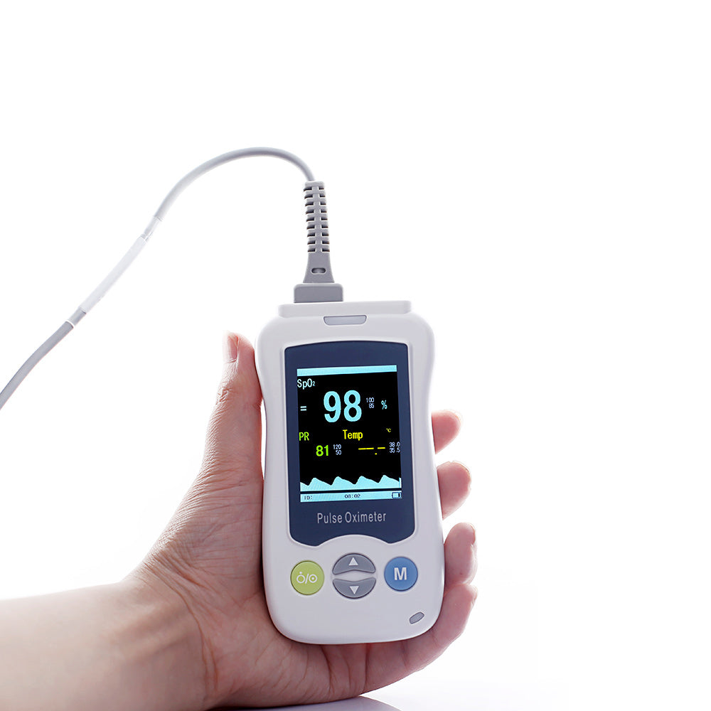 Medical Handheld Blood Oxygen SPO2 Pulse Oximeter #