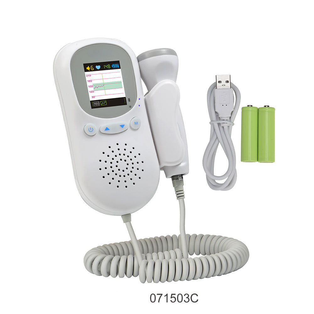 FDA Fetal Doppler  Pregnancy Baby Heartbeat Monitor #