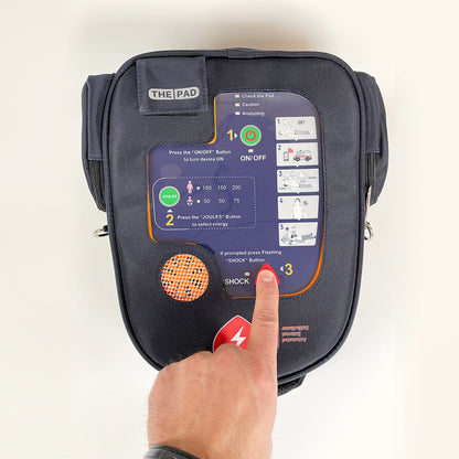 Public Fist Aid AED Automated External Defibrillator Machine #