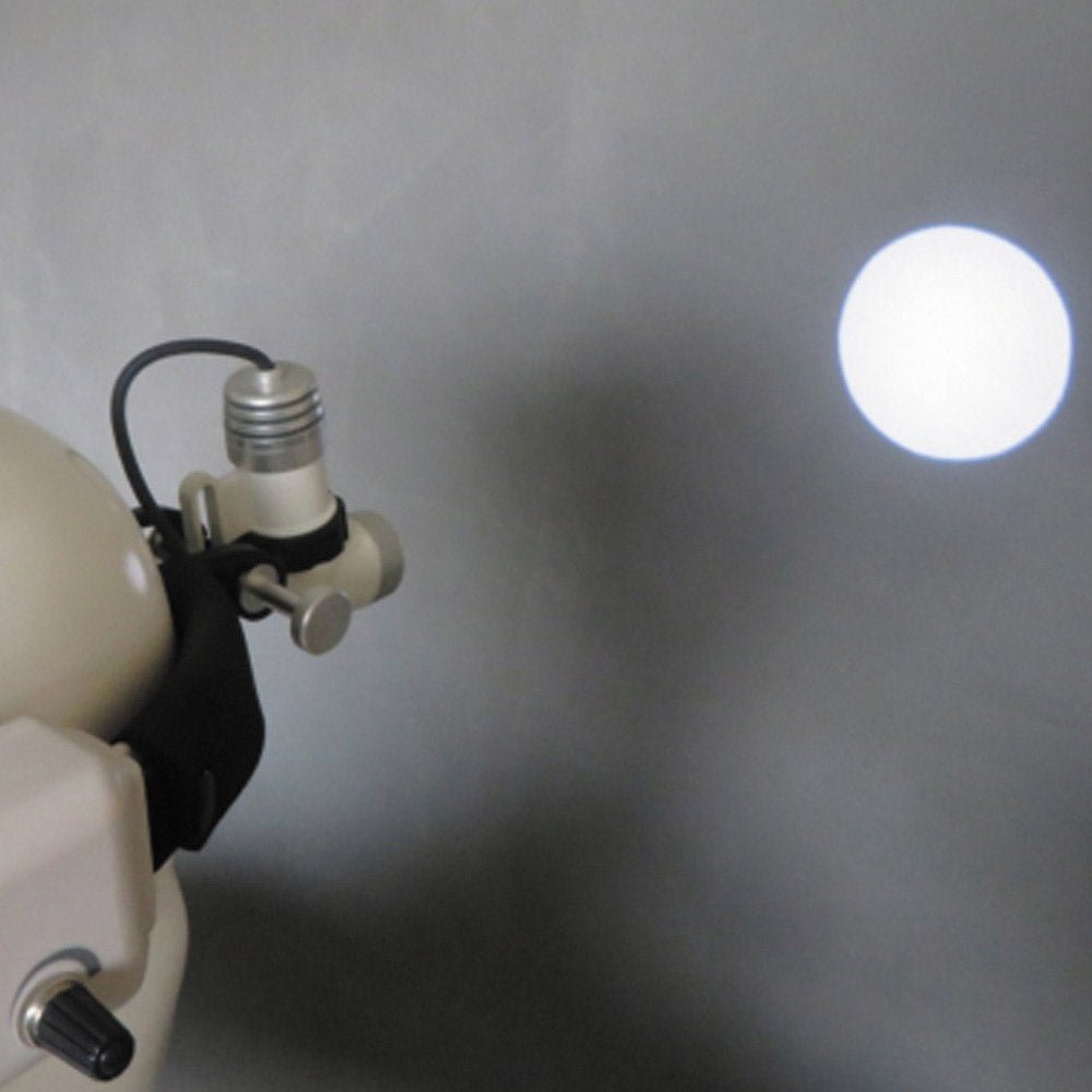 LED Surgical Headlight Dual Battery Supply 3W High Brightness Headlight #