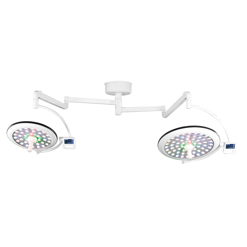 Operating Shadowless Surgical Light Ceiling Type Double Operating Lamp #