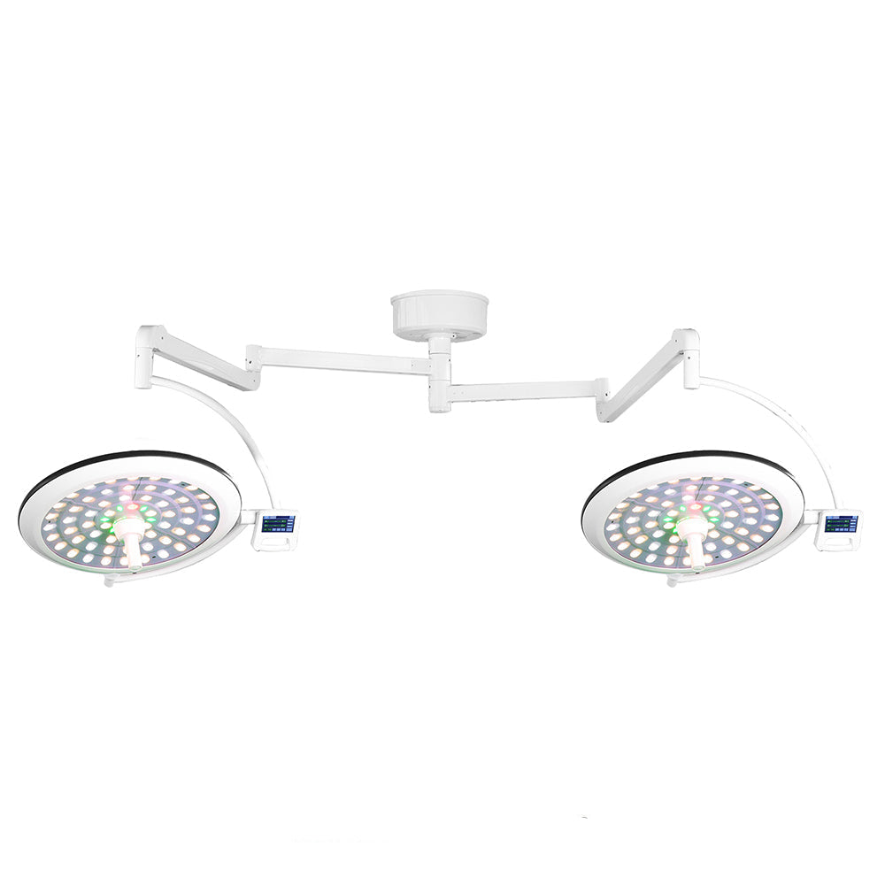 Operating Shadowless Surgical Light Ceiling Type Double Operating Lamp #