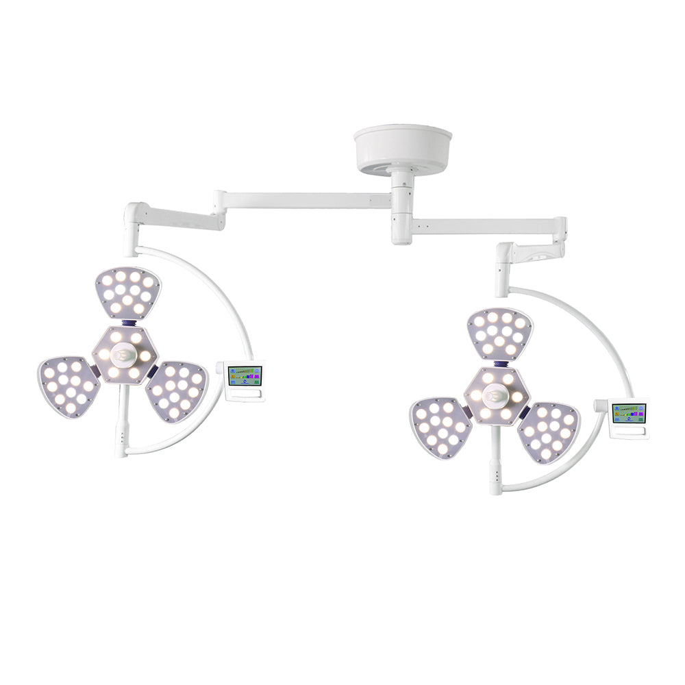 Surgical Light Hospital Medical Celling Mounted Flower Shadowless Operating Lamp #