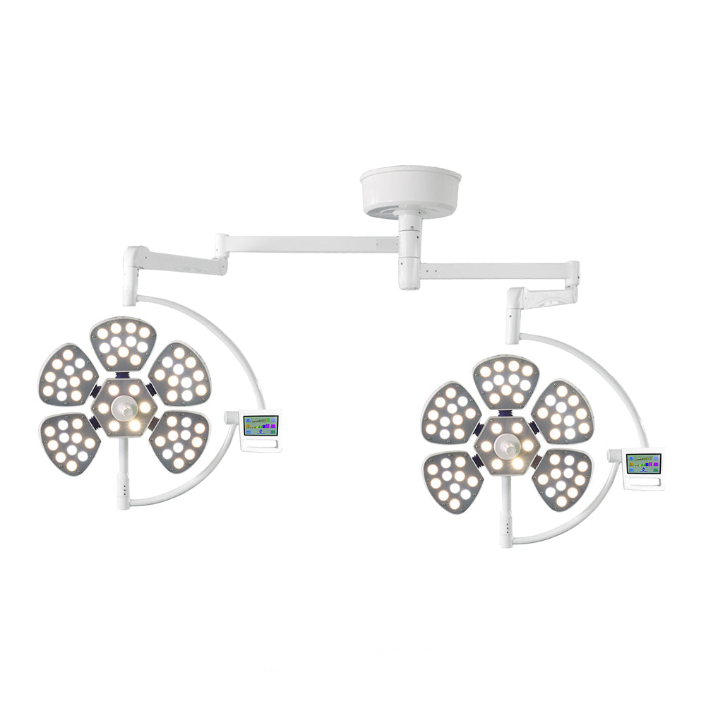 Surgical Light Hospital Medical Celling Mounted Flower Shadowless Operating Lamp #