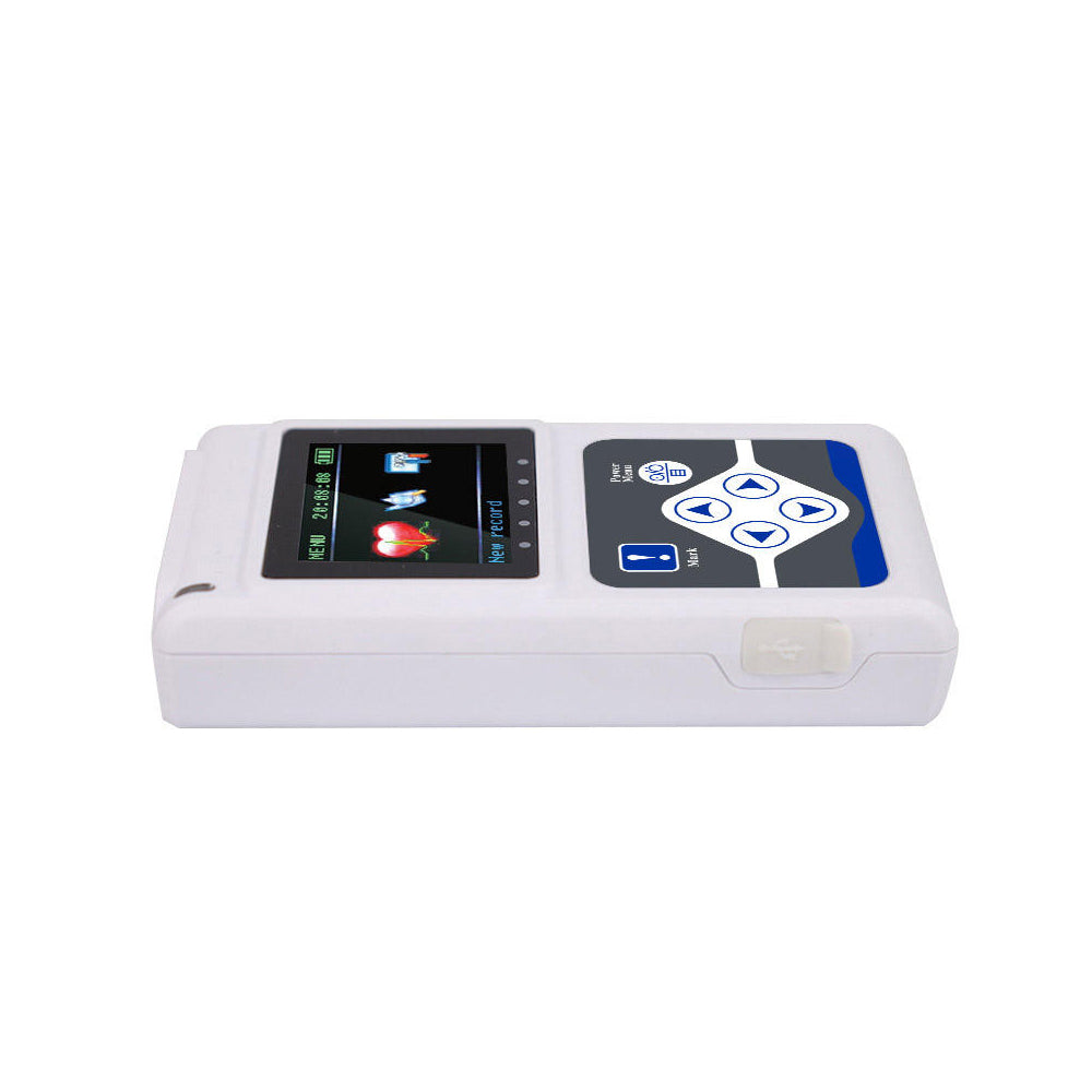 Dynamic Electrocardiograph System 24 Hours Holter ECG Machine #