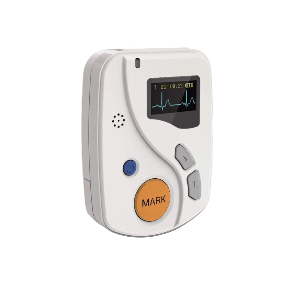 Portable ECG Dynamic Electrocardiogram 24 Hours ECG System Holter ECG ...