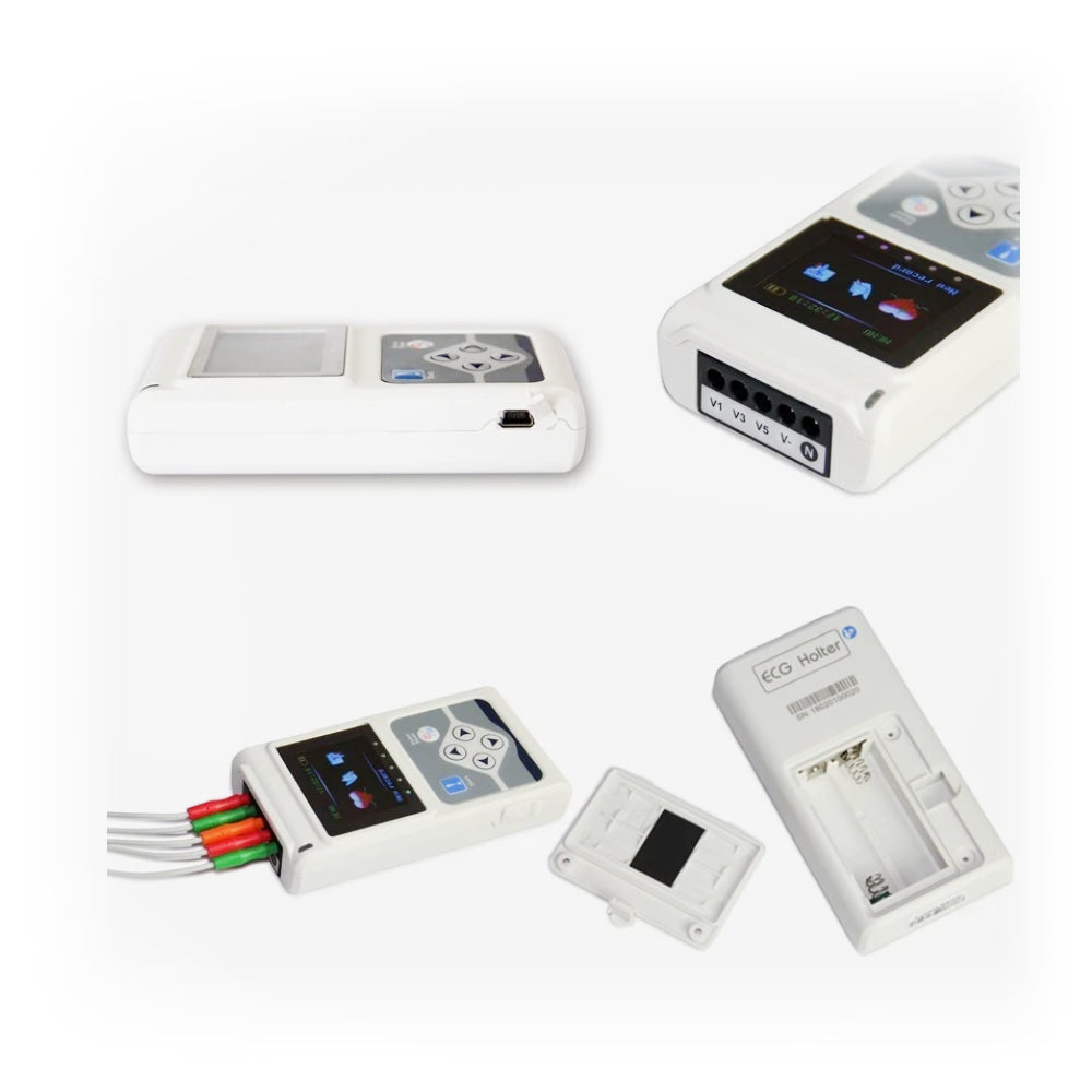 Holter ECG Monitor Device Electrocardiograph Dynamic Machine 24h ECG Holter #