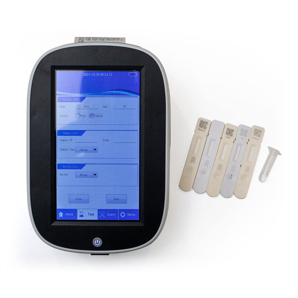Portable Dry Fluorescence Immunoassay Analyzer # – GlobalHeathcareMedical