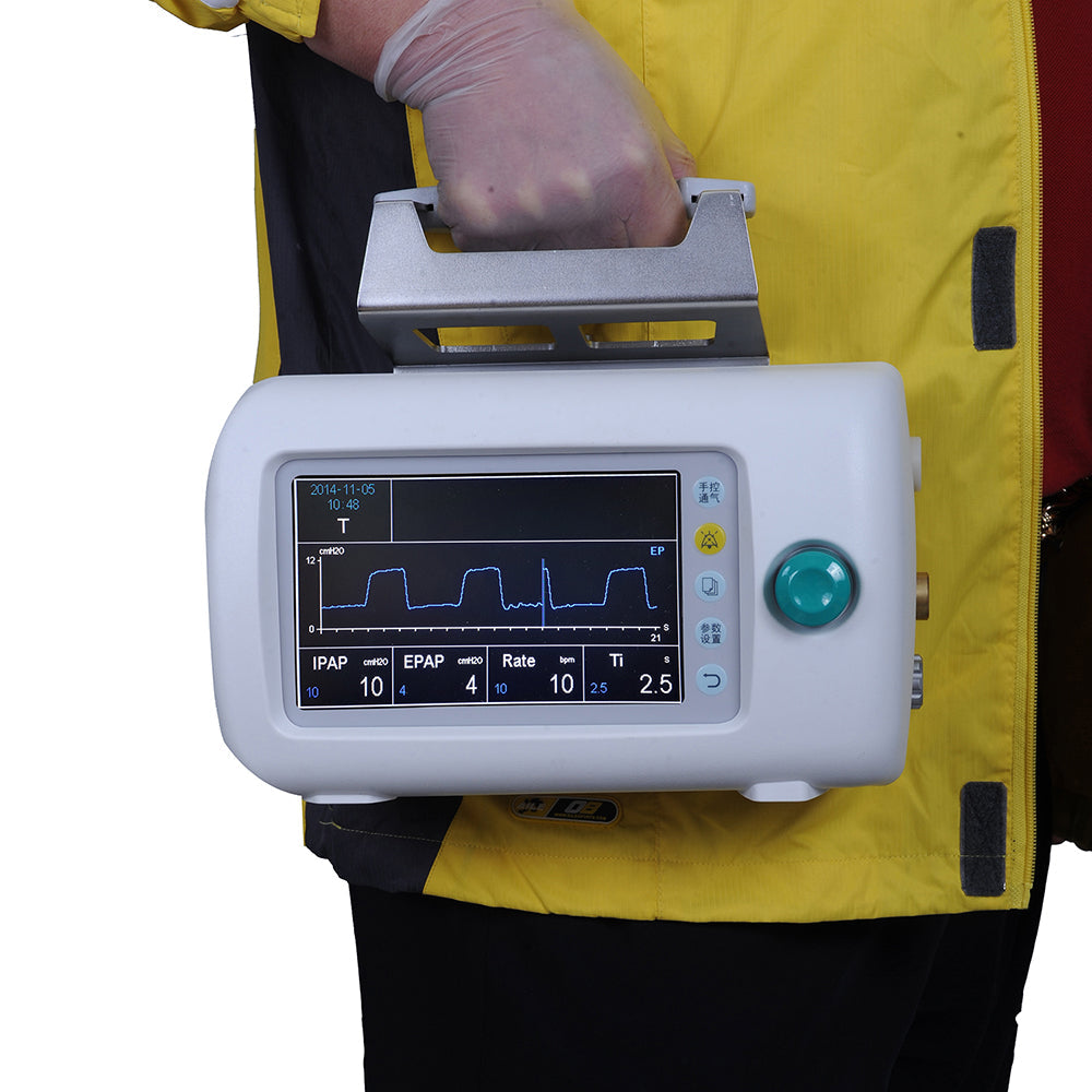 Emergency Ventilator Device Movable Ambulance Transport Ventilator #