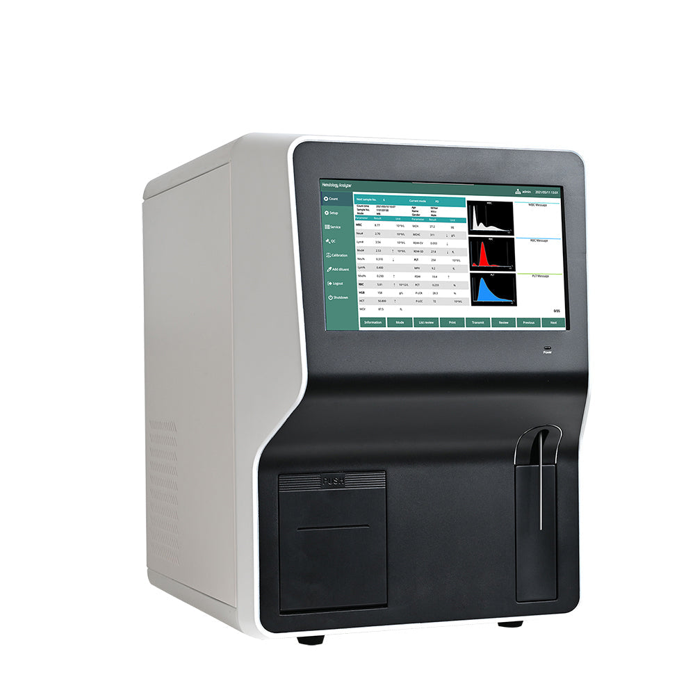 3 Part CBC Machine Auto Hematology Analyzer #