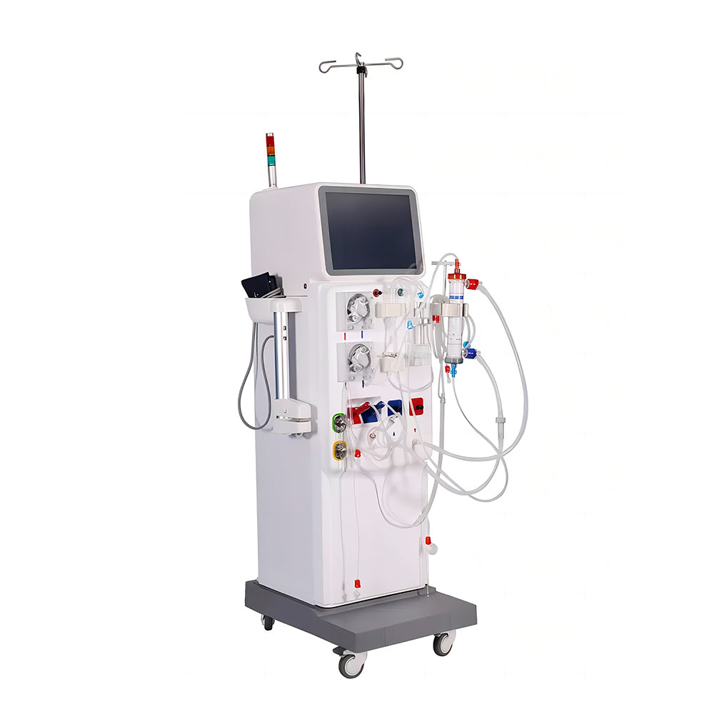 Hospital Blood Double Pump Dialysis Machine HD HF HDF Hemodialysis Machine #