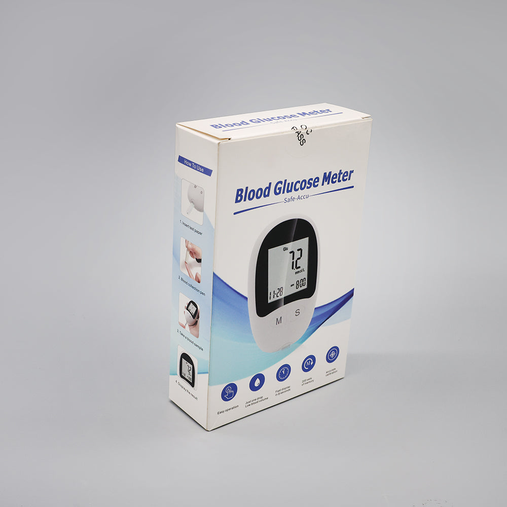 Blood Glucose Meter Blood Sugar Meter Diabetes Testing Machine #