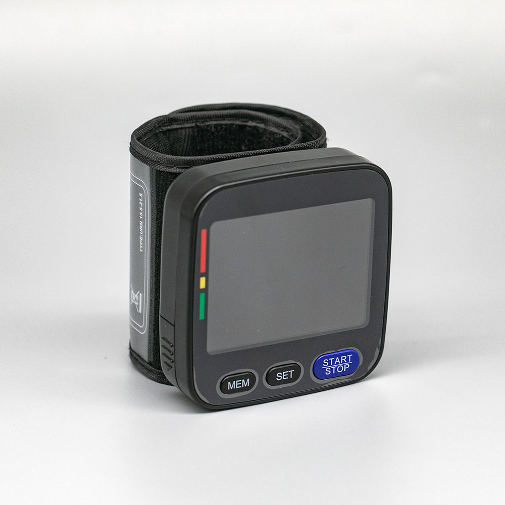 Wrist Blood Pressure Monitor Wrist Band BP Cuff Machine Sphygmomanometer #