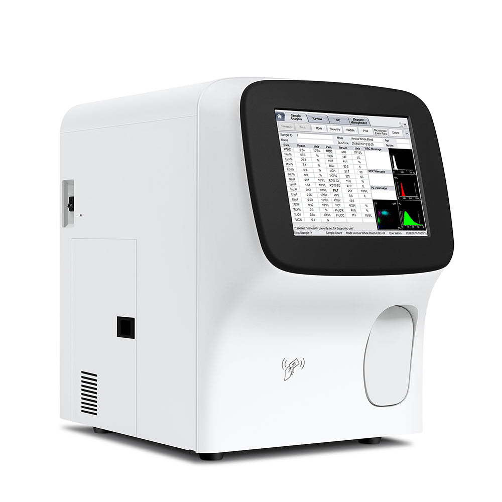 Cell Counter CBC Machine 5 Part Hematology Analyzer #