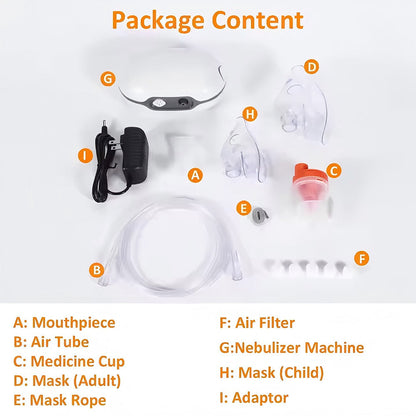 Medical Air Compression Nebulizer Handheld Household Inhalation Nebulizer #