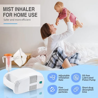 Portable Asthma Compressor Nebulizer Machine #