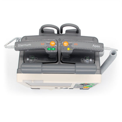 Defibrillator ECG ETCO2 Biphasic Emergency Heart Pacemaker Cardiac Defibrillator Monitor #