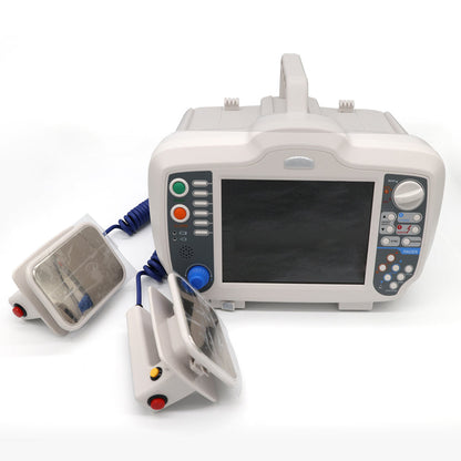 In Stock Cardiac Defibrillator DM7000 3-5 lead ECG Emergency Heart Biphasic Defibrillator #