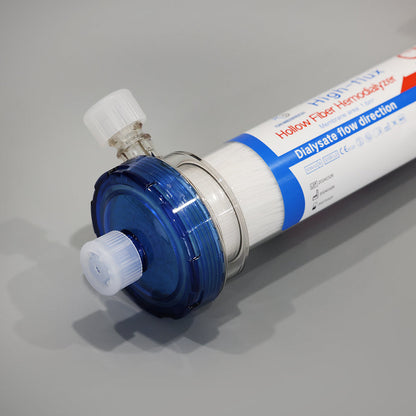 In Stock Dialyzer Medical High Flux Low Flux Blood Hemodialysis Dialyzer #