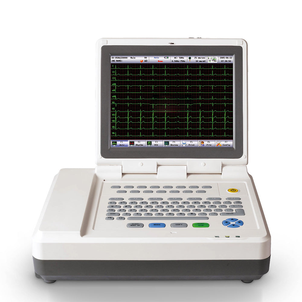 Comen CM1200 ECG EKG Electrocardiography Device 12 Channel Electrocardiogram Machine #