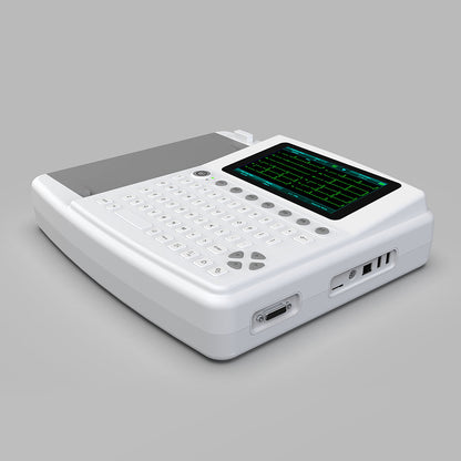 12 Channel Touch Screen ECG Machine Electrocardiograph Machine #