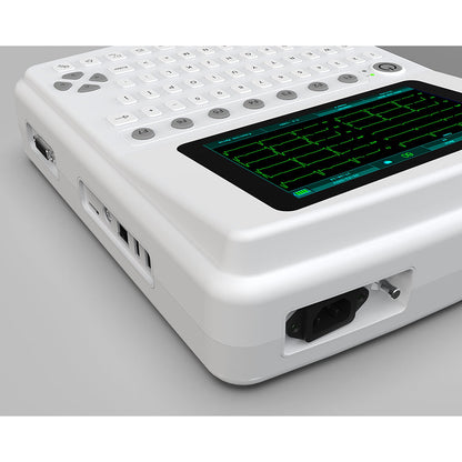 12 Channel Touch Screen ECG Machine Electrocardiograph Machine #