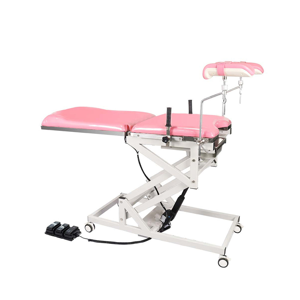 Hospital Gynecology Exam Table Electric Obstetric Bed #