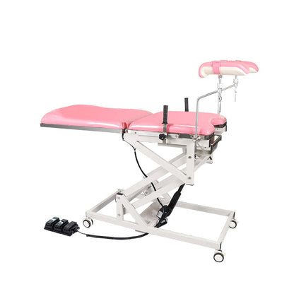 Hospital Gynecology Exam Table Electric Obstetric Bed #