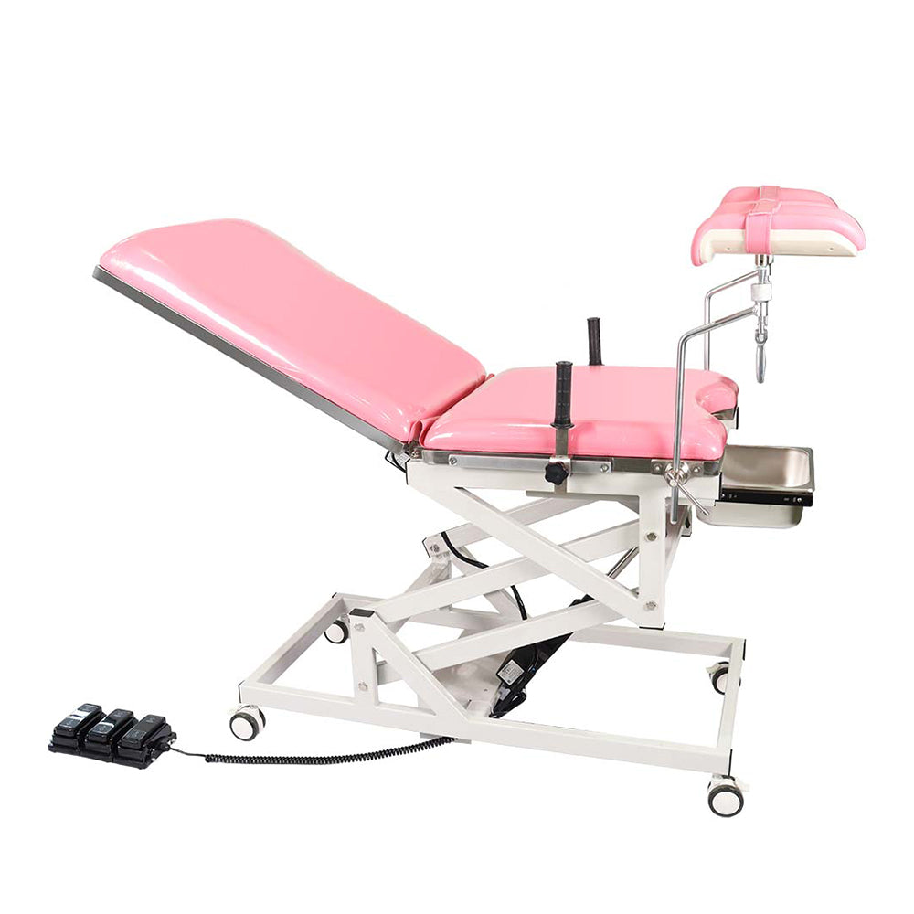Hospital Gynecology Exam Table Electric Obstetric Bed #