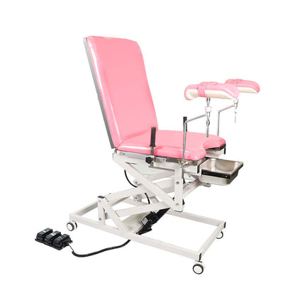 Hospital Gynecology Exam Table Electric Obstetric Bed #