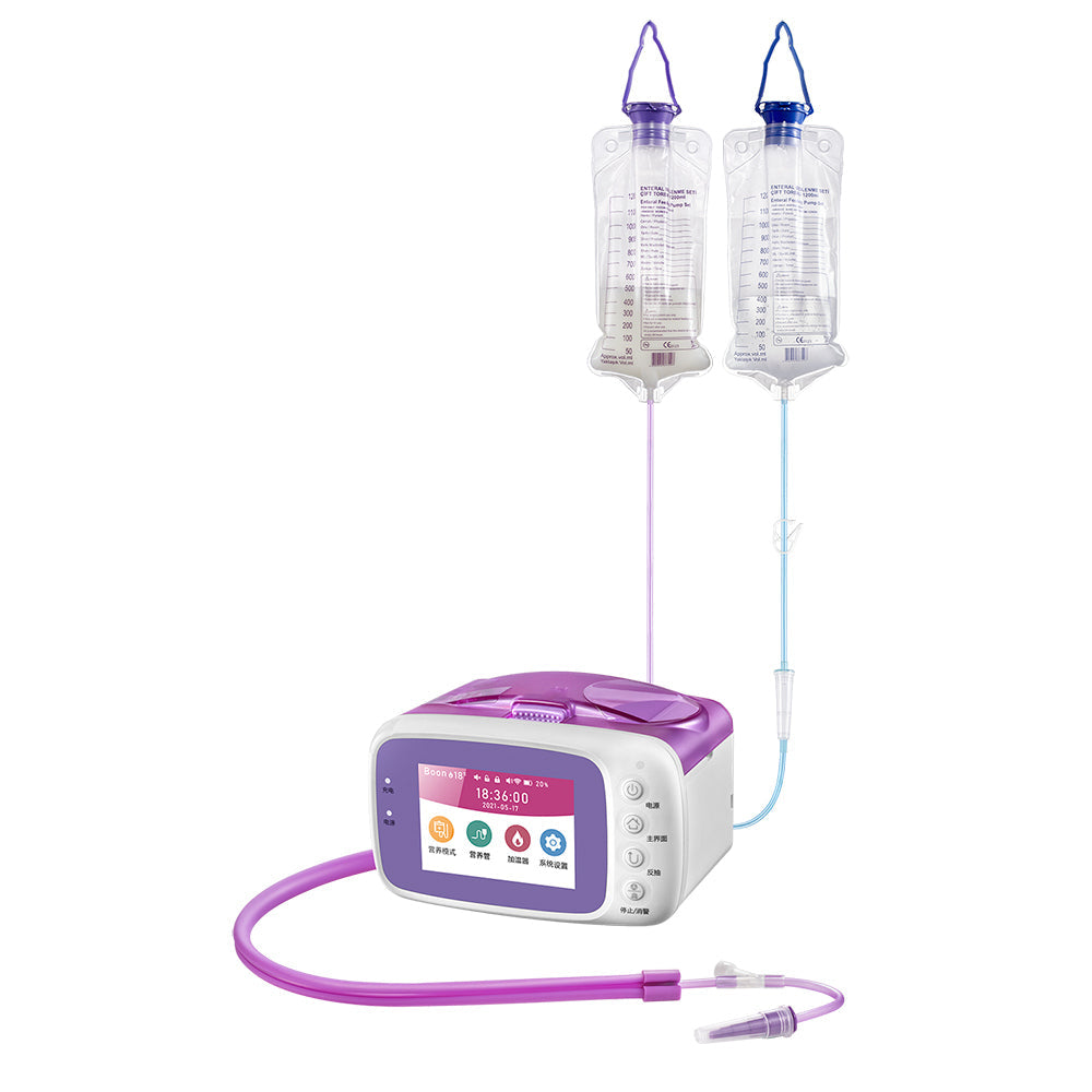 Enteral Feeding Pump Portable Continuous Single Double Bag Nutrition Pump #