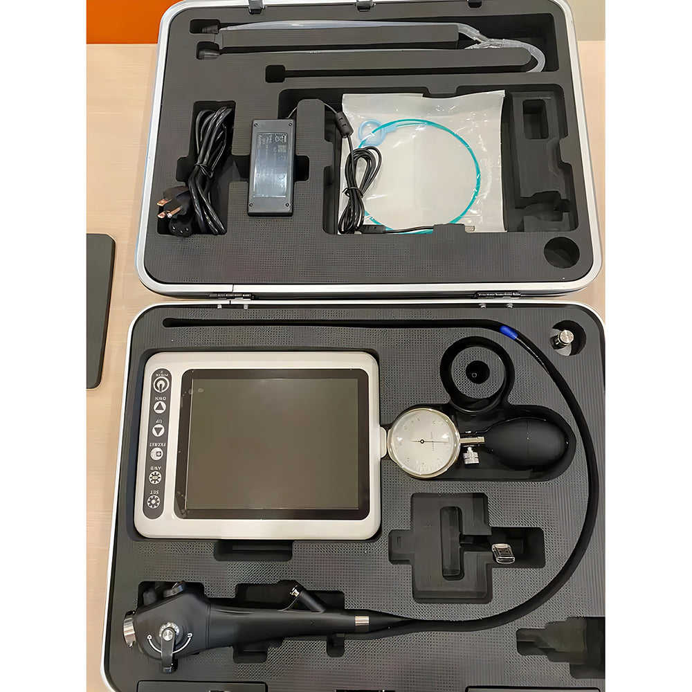 Flexible Fiber Optic Video Laryngoscope ENT Anesthesia Endoscopy #