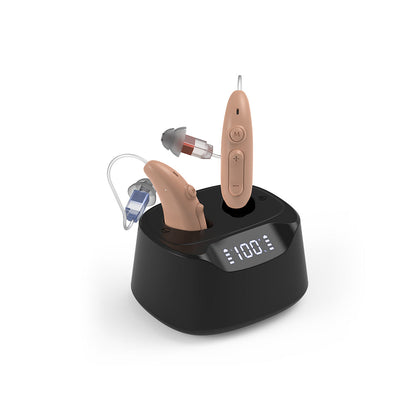 Rechargeable Digital Hearing Aids for Hear Disable Person #