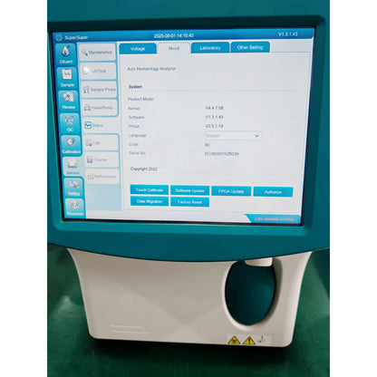 3-Part Blood Cell Counter CBC Hematology Analyzer #