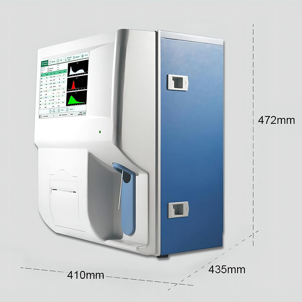 Hematology Analyzer Auto 3 Parts Blood Cell Counter #