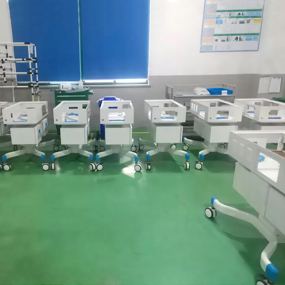 Infant Care Equipment Baby Incubator Double Wall Hood Air and Skin Mode Infant Newborn Incubator #