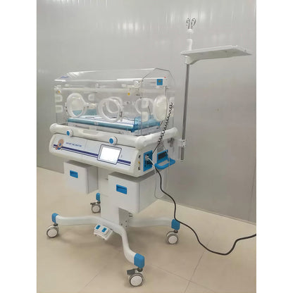 Infant Care Equipment Baby Incubator Double Wall Hood Air and Skin Mode Infant Newborn Incubator #