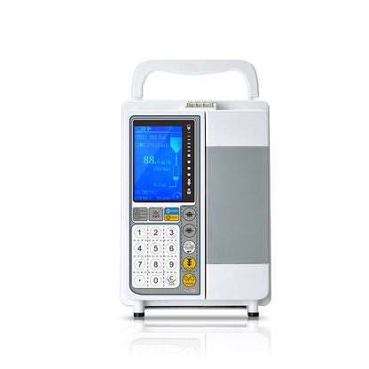 Medical Portable Infusion Pump LCD Display Automatic Volumetric IV Fluid Infusion Pump #