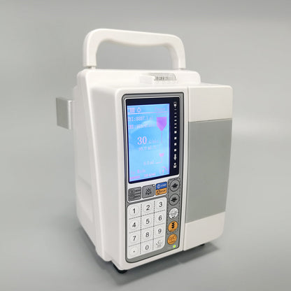 Medical Portable Infusion Pump LCD Display Automatic Volumetric IV Fluid Infusion Pump #